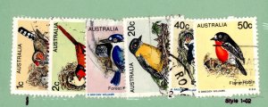 Australia  #713-718  Single (Complete Set)