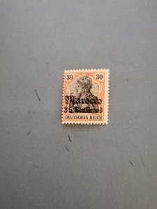 Stamps German Offices in Morocco Scott #38 never hinged