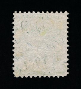 OUTSTANDING SCOTT #RO61b PRIVATE DIE HENRY A CLARK MATCH ON SILK PAPER #13608