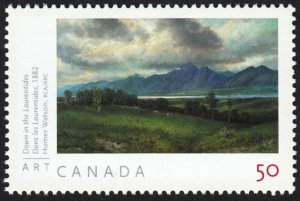 ART CANADA 2005: HOMER WATSON = stamp from Souvenir Sheet = Canada #2109a MNH VF