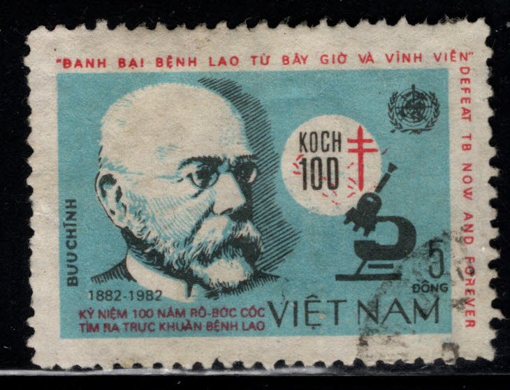 Unified Viet Nam Scott 1269 Used TB Koch stamp Unused NGAI