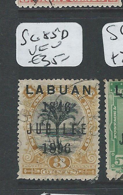 LABUAN  (PP2701B) JUBILEE 3C TREE  SG 85D  VFU