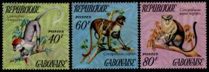 Gabon 330-2 MNH Wildlife, Monkeys