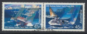 Australia SG 1491a SC# 1396 Yacht  Sydney - Hobart  Used   see detail / scan