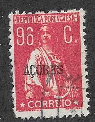 Azores #232   96c  Ceres deep rose (U) CV $3.50