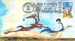 #3391 Wile Coyote - Roadrunner Heritage FDC