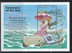 Sierra Leone 1945 MNH 1996 The Queen of the Orkney Islands (an7355)