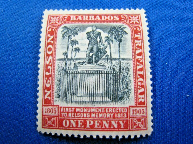 BARBADOS  1906  -  SCOTT # 104   MH