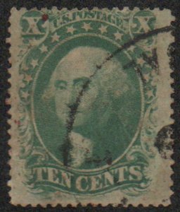 USA #35 Fine+, town cancel, great color! Retail $55