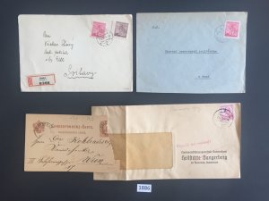 $1 World MNH Stamps (1886), Austria Germany Czech other covers, 1930s, C image