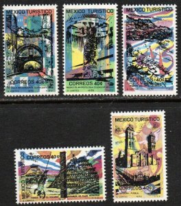 Mexico Sc #1008-1012 MNH