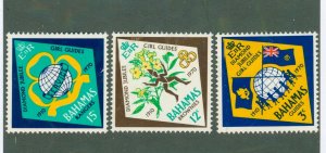 BAHAMAS 298-300 MH BIN $1.45