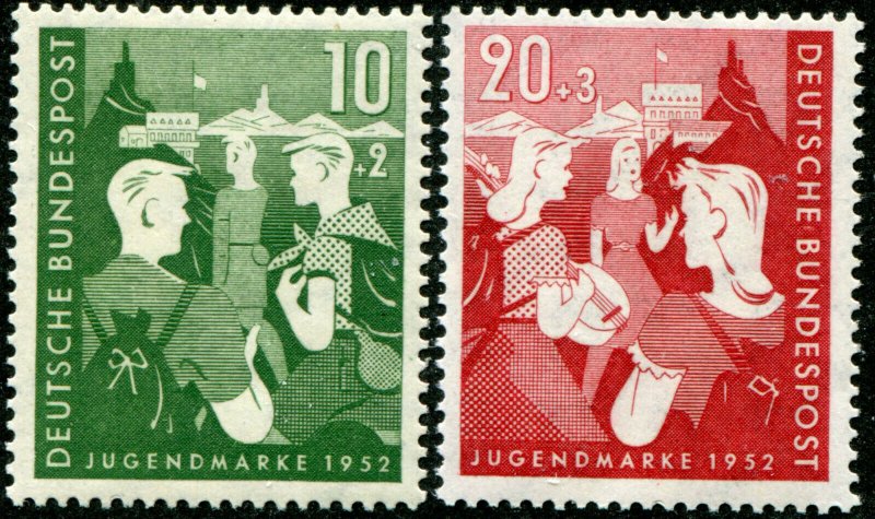 Germany    Sc.# B 325-6  MNH**