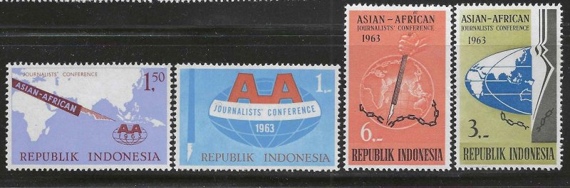 INDONESIA   SC # 593 - 6     MNH