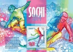 GUINEA-BISSAU MNH.  SOCHI 2014   |  Michel Code: 6735 / Bl.1181