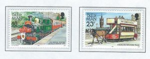 Isle of Man  MNH short set missing 448-459