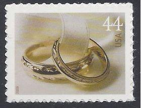 #4397 44c Wedding Rings 2009 Mint NH