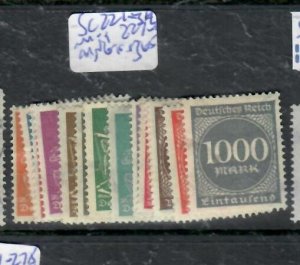 GERMANY   SC 221-234      MOG,   227-229 ARE MOG        P0227A H