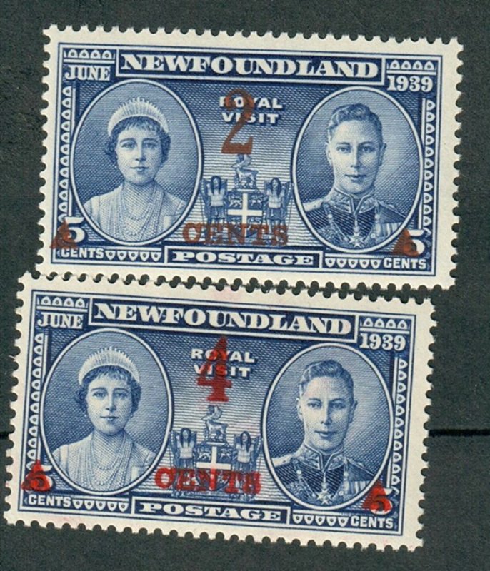 Newfoundland #250 - 251 MNH singles