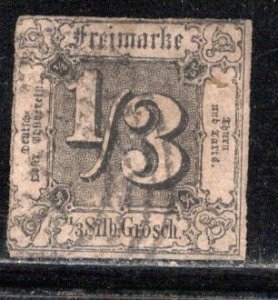 German States Thurn & Taxis Scott # 2, used