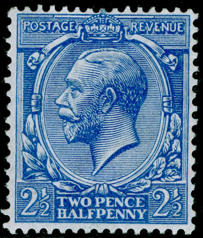 SG371 SPEC N21(1), 2½d cobalt-blue, NH MINT. Cat £22.