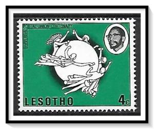 Lesotho #166 UPU Issue MNH