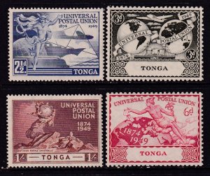 Tonga 87-90 UPU MNH VF