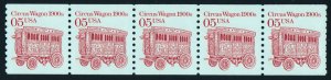 US Scott 2452B 5¢ Circus Wagon 1900s MNH Untagged 1992 Classic Stamp