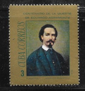 Cuba 1684 Eduardo Agramonte single MNH