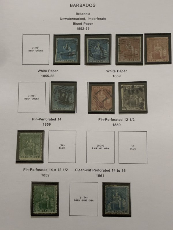 Grenada covers and Barbados stamps