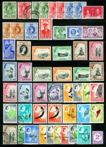 Swaziland #10 / #149  1933-1968 Assorted KGV & VI, QEII, with Surcharges Most MH