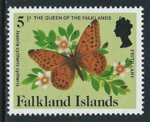 Falkland Islands, Sc #391, 5d MH