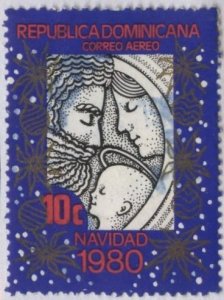 Dominican Republic C397 (used) 10c Christmas (1983)