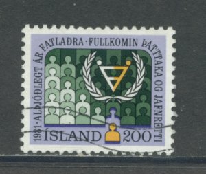 Iceland 546 Used (2