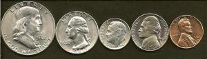 US  1961D  mint set