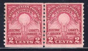 U.S. 656 FVF MNH JL PAIR (0428)