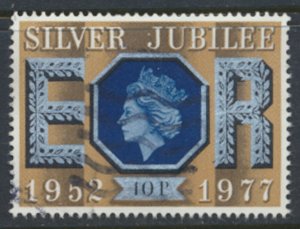 GB   SG 1035  SC# 812   1977 Silver Jubilee   - Used   see detail / scan