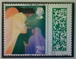 Great Britain, Scott #4293, used(o), 2022, The Annunciation, 2nd