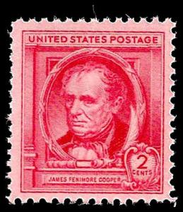 # 860 MINT NEVER HINGED JAMES FENIMORE