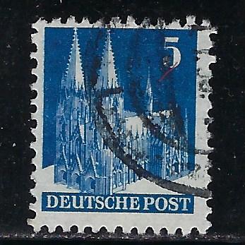 Germany AM Post Scott # 636, used