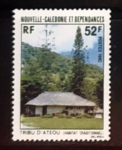 ZAYIX New Caledonia 478 MNH - Traditional Dwelling - Mountains - Trees