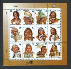 Marshall Islands sheetlet  mnh sc 699