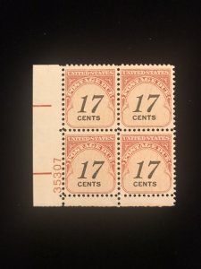 J104 Plate Block MNH Nice Sound Block