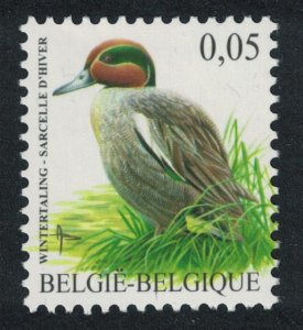 Belgium Teal 'Sarcelle D'Hiver' Bird Buzin 5c 2007 MNH SG#3693c MI#3673