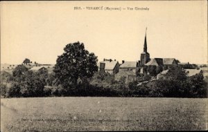 France Postcard Vimarce Mayenne, Vue generale, church and houses of the place