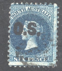 South Australia SC #O39  F   Used.  CV 5.50  ....   5820086/7