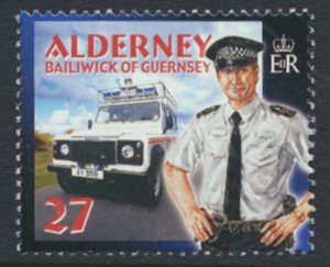 Alderney  SG A218  SC# 216 Police Mint Never Hinged see scan 