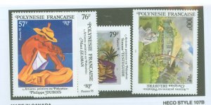 French Polynesia #669-672  Single (Complete Set) (Art)