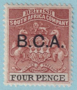 BRITISH CENTRAL AFRICA 3  MINT HINGED OG * NO FAULTS VERY FINE! - LNA