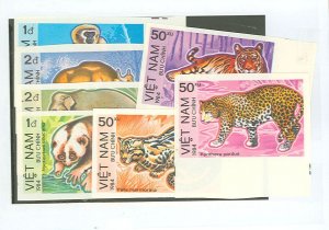 Vietnam/North (Democratic Republic) #1363-9var Unused Single (Complete Set) (Fauna)